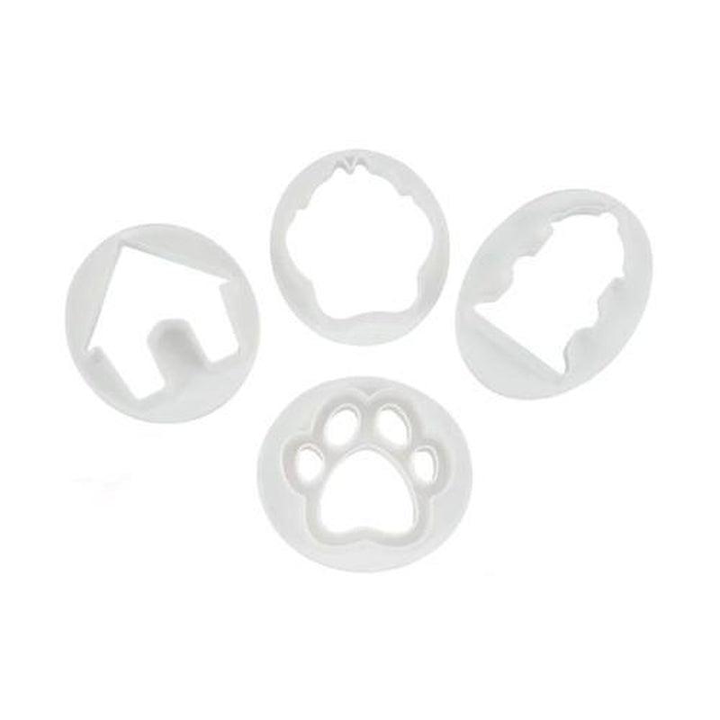 Cookie Cutter Set - Doggy Paw & House - Zalemart