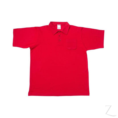 Buy-Golf Shirt Plain - Red-Kids Extra Small-Online-in South Africa-on Zalemart