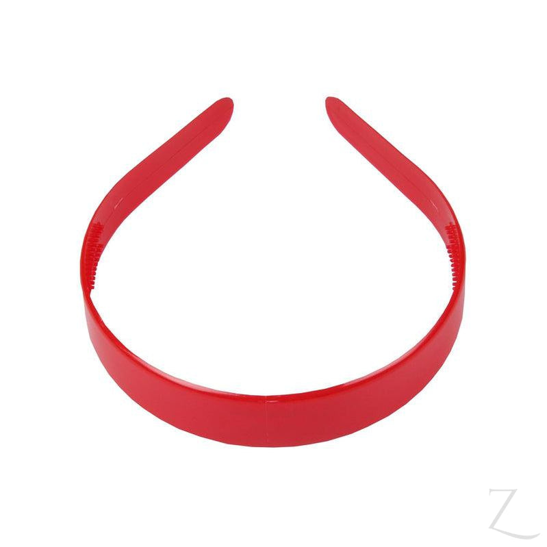 Buy-Hair Accessories - Plastic Alicebands-Red-Online-in South Africa-on Zalemart