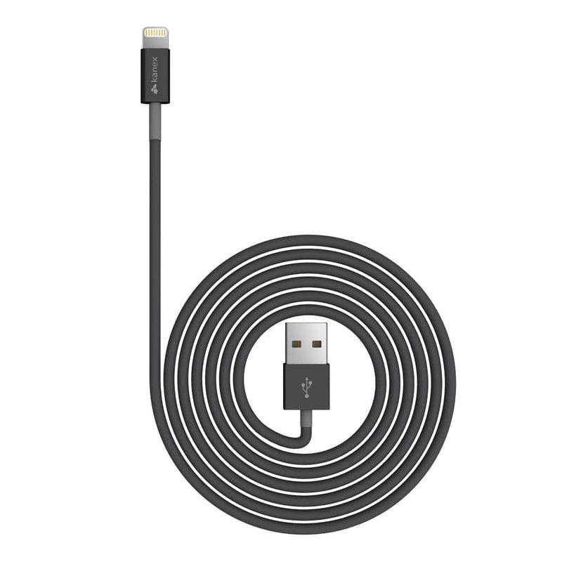 Buy-Kanex Lightning 1.2m Thin Cable - Black-Online-in South Africa-on Zalemart
