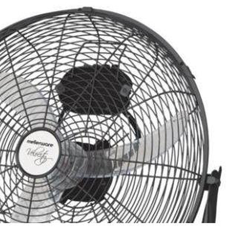 Buy-Mellerware Fan 3 Speed Floor Fan Steel Black 45cm 60W "Velocity 18"-Online-in South Africa-on Zalemart