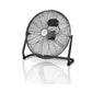 Buy-Mellerware Fan 3 Speed Floor Fan Steel Black 45cm 60W "Velocity 18"-Online-in South Africa-on Zalemart