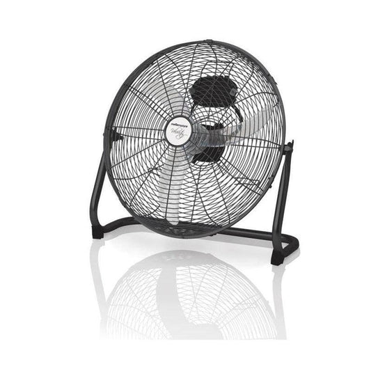 Buy-Mellerware Fan 3 Speed Floor Fan Steel Black 45cm 60W "Velocity 18"-Online-in South Africa-on Zalemart