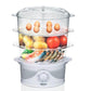 Buy-Mellerware Food Steamer With Timer Plastic 3 Tier / 9L 800W "Dim Sum"-Online-in South Africa-on Zalemart