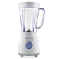 Buy-Mellerware Jug Blender With Coffee Mill & 4 Metal Straws Plastic White 1.5L 500W "Sylvio"-Online-in South Africa-on Zalemart