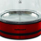Buy-Mellerware Kettle 360 Degree Cordless Glass Red 1.8L 2200W "Azure"-Online-in South Africa-on Zalemart