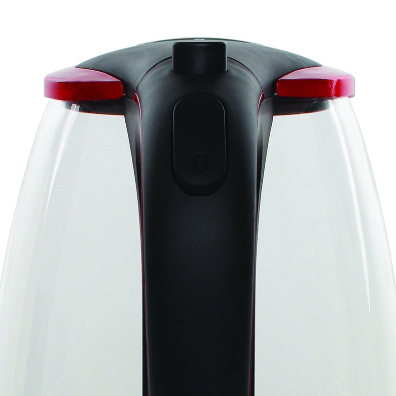 Buy-Mellerware Kettle 360 Degree Cordless Glass Red 1.8L 2200W "Azure"-Online-in South Africa-on Zalemart
