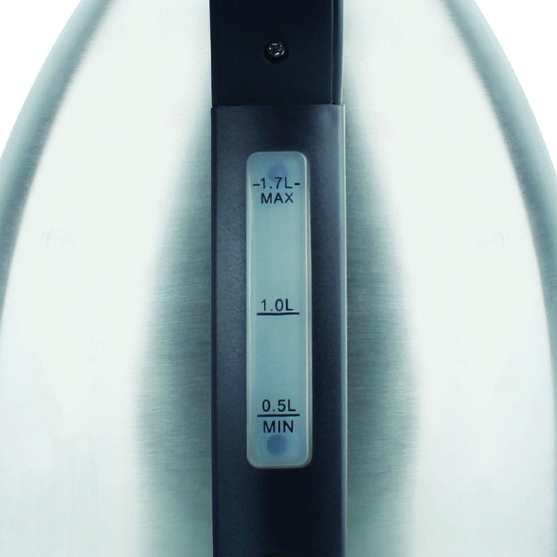 Buy-Mellerware Kettle 360 Degree Cordless Stainless Steel Brushed 1.7L 2200W "Luna"-Online-in South Africa-on Zalemart