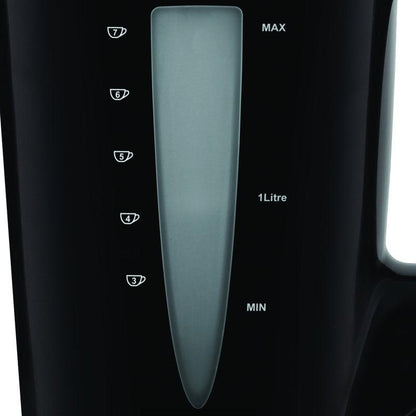 Buy-Mellerware Kettle Corded Plastic Black 1.7L 2200W "Sabie"-Online-in South Africa-on Zalemart