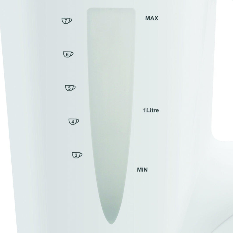 Buy-Mellerware Kettle Corded Plastic White 1.7L 2200W "Sabie"-Online-in South Africa-on Zalemart