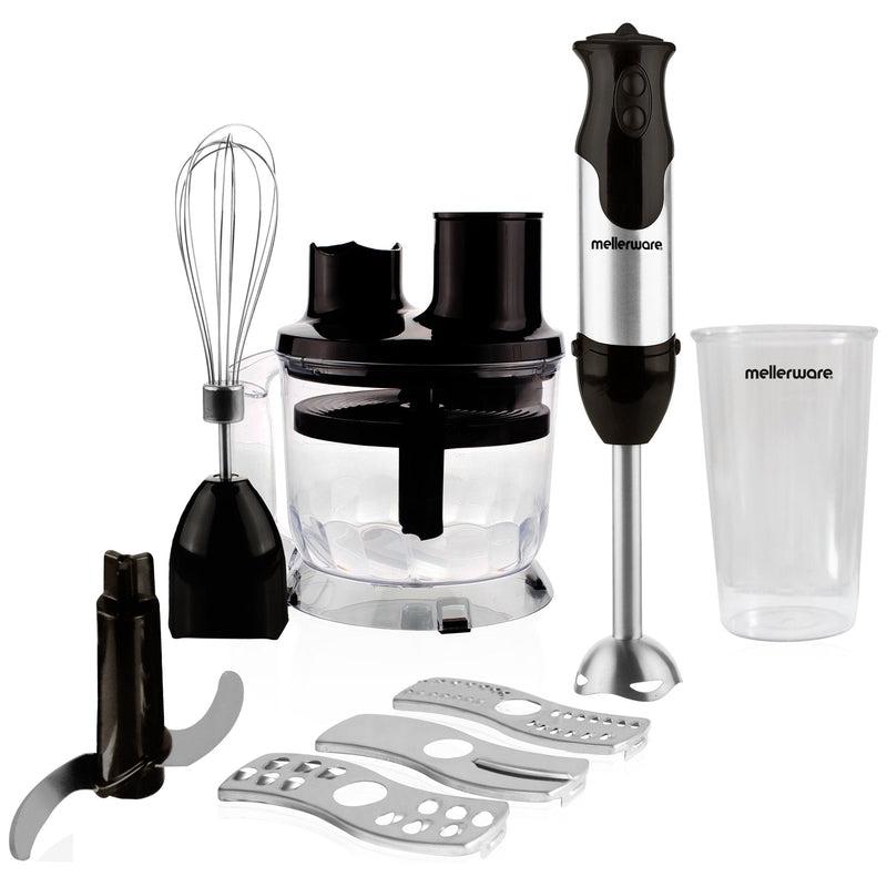 Buy-Mellerware Stick Blender With Attachments Stainless Steel Black 1500ml 800W "Robot 800"-Online-in South Africa-on Zalemart