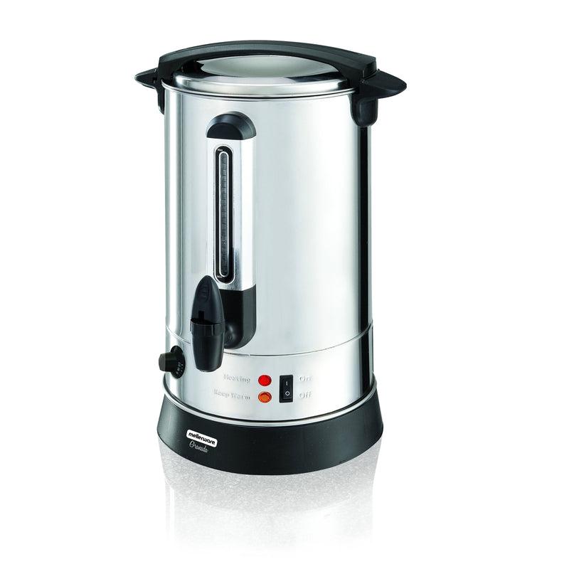 Buy-Mellerware Urn Corded Stainless Steel Brushed 10L 1500W "Granada"-Online-in South Africa-on Zalemart