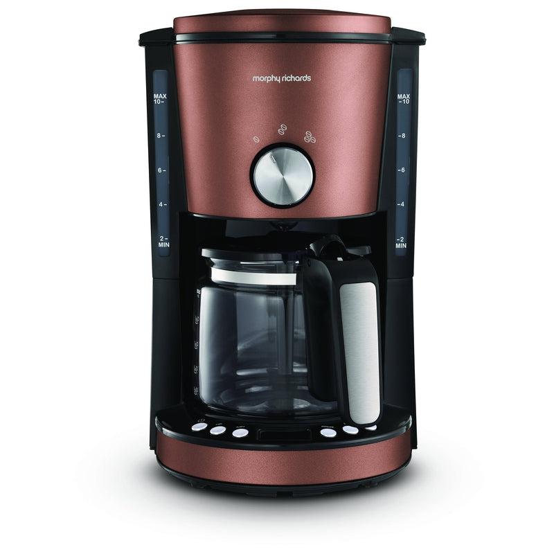 Buy-Morphy Richards Coffee Maker Drip Filter Digital Bronze 1.2L 1000W "Evoke"-Online-in South Africa-on Zalemart
