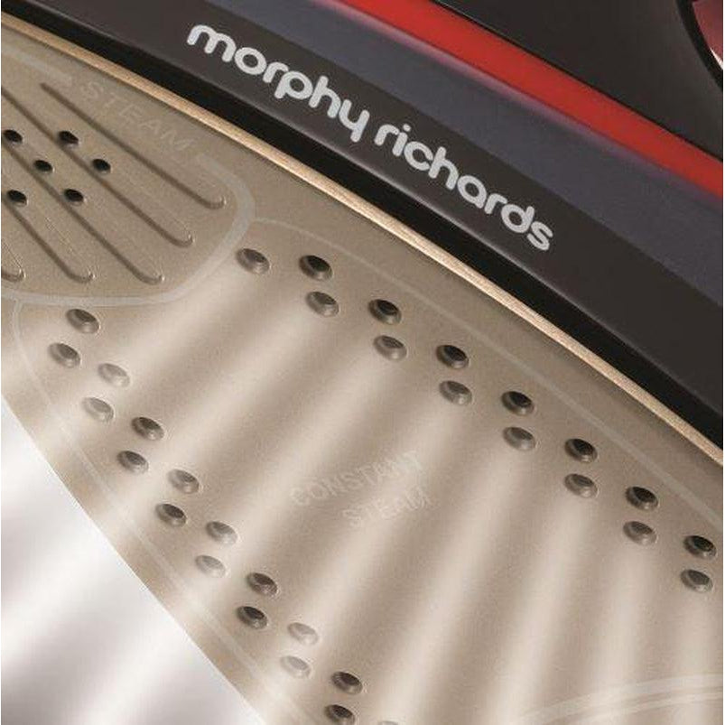 Buy-Morphy Richards Iron Steam / Dry / Spray Ceramic Black 400ml 3100W "Turbosteam Pro"-Online-in South Africa-on Zalemart