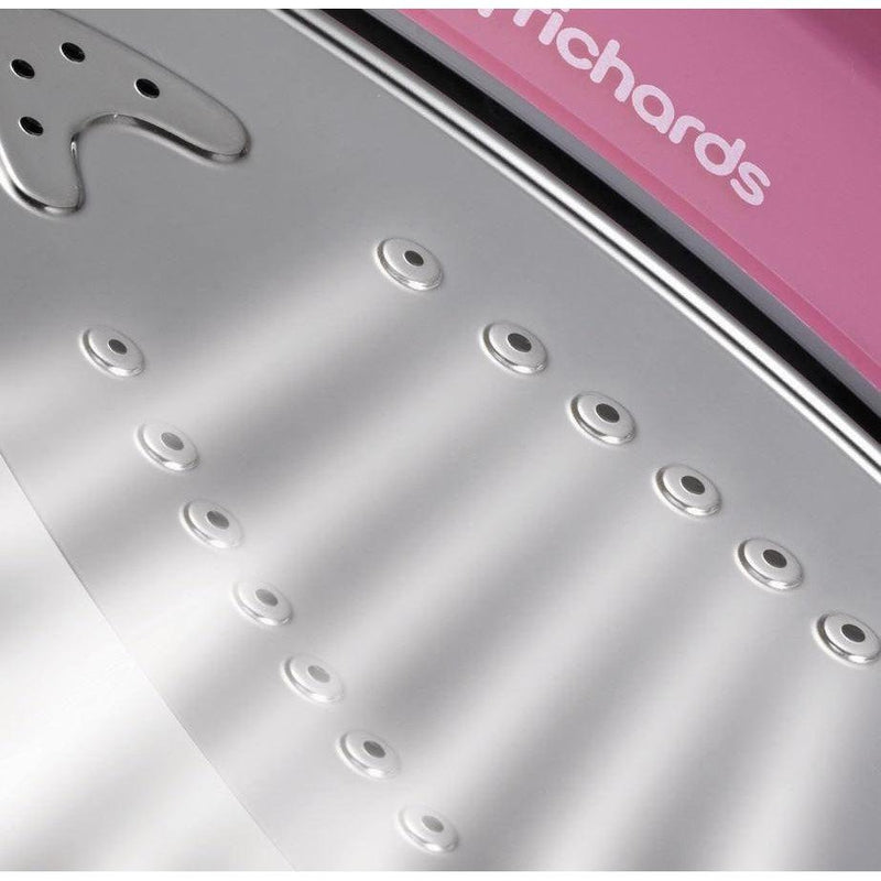 Buy-Morphy Richards Iron Steam / Dry / Spray Stainless Steel Pink 350ml 2400W "Easy Fill"-Online-in South Africa-on Zalemart
