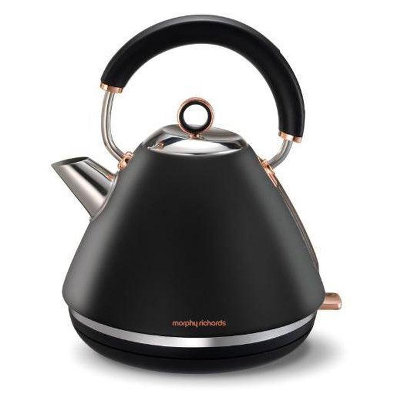Buy-Morphy Richards Kettle 360 Degree Cordless Stainless Steel Black 1.5L 2200W "Accents Rose Gold"-Online-in South Africa-on Zalemart