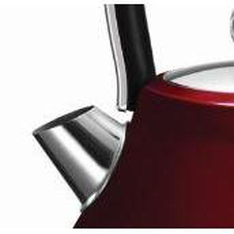 Buy-Morphy Richards Kettle 360 Degree Cordless Stainless Steel Red 1.5L 2200W "Evoke"-Online-in South Africa-on Zalemart