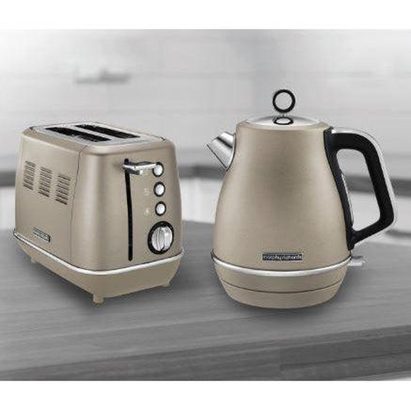 Buy-Morphy Richards Kettle Jug 360 Degree Cordless Stainless Steel Platinum 1.5L 3000W "Evoke"-Online-in South Africa-on Zalemart