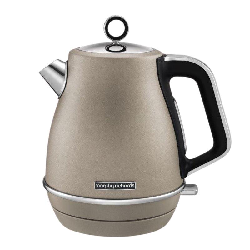 Buy-Morphy Richards Kettle Jug 360 Degree Cordless Stainless Steel Platinum 1.5L 3000W "Evoke"-Online-in South Africa-on Zalemart