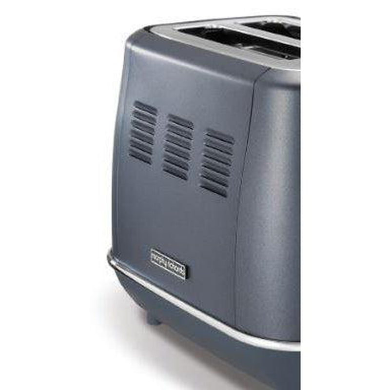 Buy-Morphy Richards Toaster 2 Slice Stainless Steel Blue 900W "Evoke"-Online-in South Africa-on Zalemart