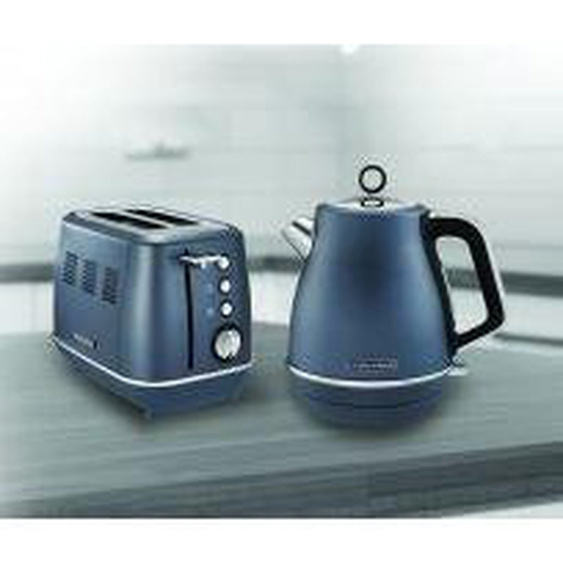 Buy-Morphy Richards Toaster 2 Slice Stainless Steel Blue 900W "Evoke"-Online-in South Africa-on Zalemart