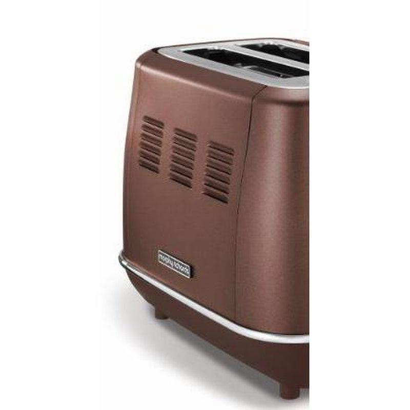 Buy-Morphy Richards Toaster 2 Slice Stainless Steel Bronze 900W "Evoke"-Online-in South Africa-on Zalemart