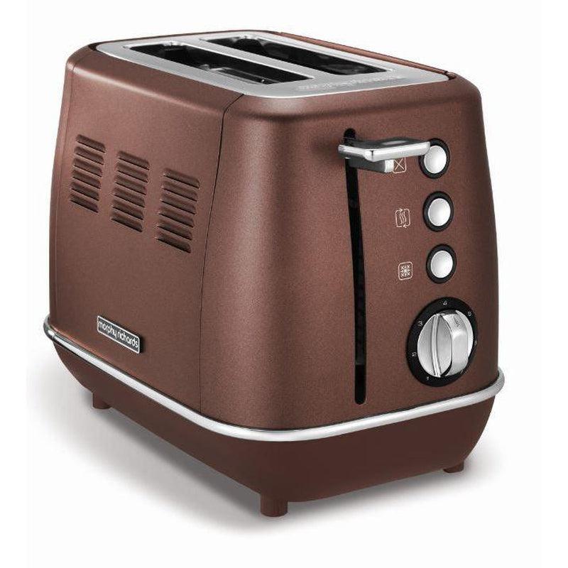 Buy-Morphy Richards Toaster 2 Slice Stainless Steel Bronze 900W "Evoke"-Online-in South Africa-on Zalemart