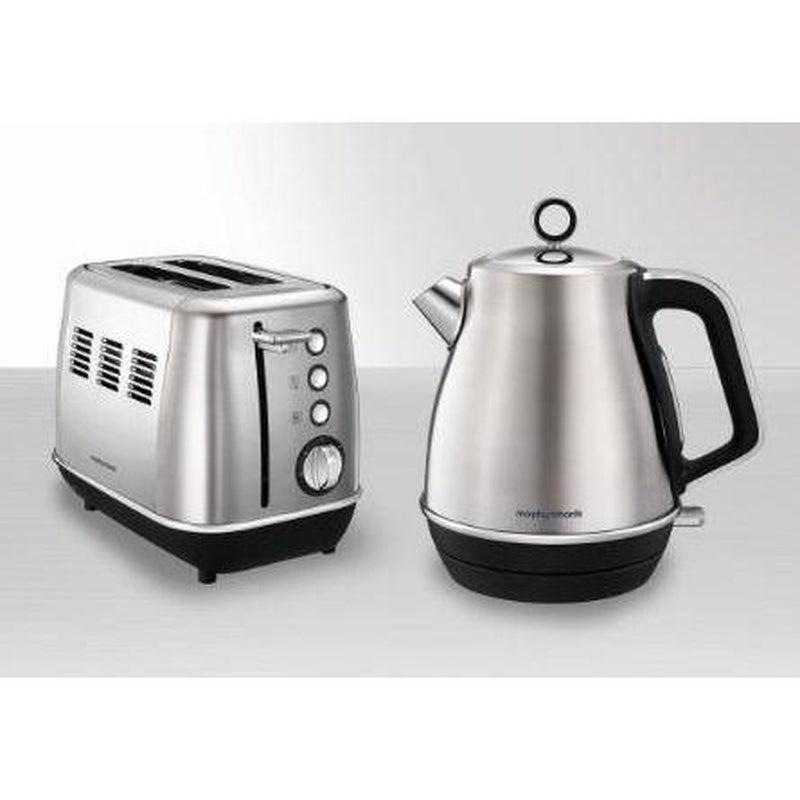 Buy-Morphy Richards Toaster 2 Slice Stainless Steel Brushed 900W "Evoke"-Online-in South Africa-on Zalemart