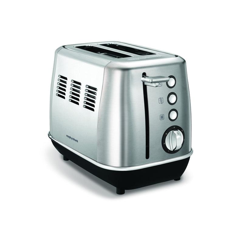 Buy-Morphy Richards Toaster 2 Slice Stainless Steel Brushed 900W "Evoke"-Online-in South Africa-on Zalemart