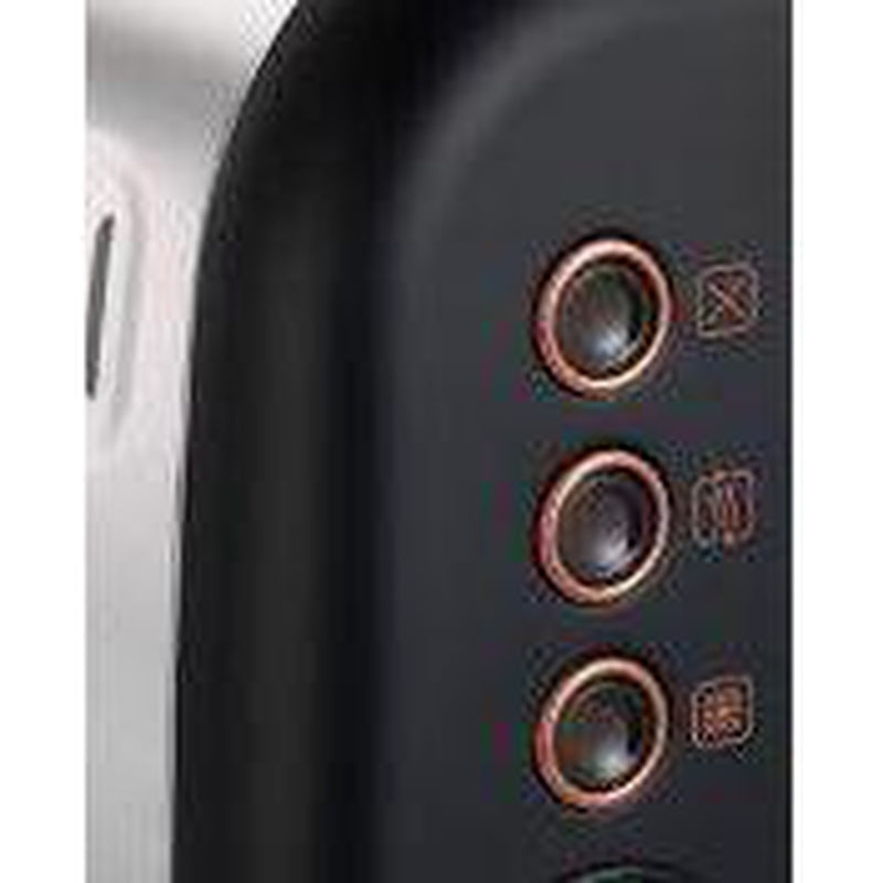 Buy-Morphy Richards Toaster 4 Slice Stainless Steel Black 1800W "Accents Rose Gold"-Online-in South Africa-on Zalemart