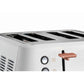 Buy-Morphy Richards Toaster 4 Slice Stainless Steel White 1800W "Evoke Rose Gold"-Online-in South Africa-on Zalemart