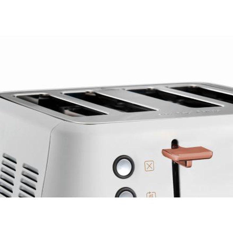 Buy-Morphy Richards Toaster 4 Slice Stainless Steel White 1800W "Evoke Rose Gold"-Online-in South Africa-on Zalemart
