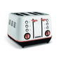 Buy-Morphy Richards Toaster 4 Slice Stainless Steel White 1800W "Evoke Rose Gold"-Online-in South Africa-on Zalemart