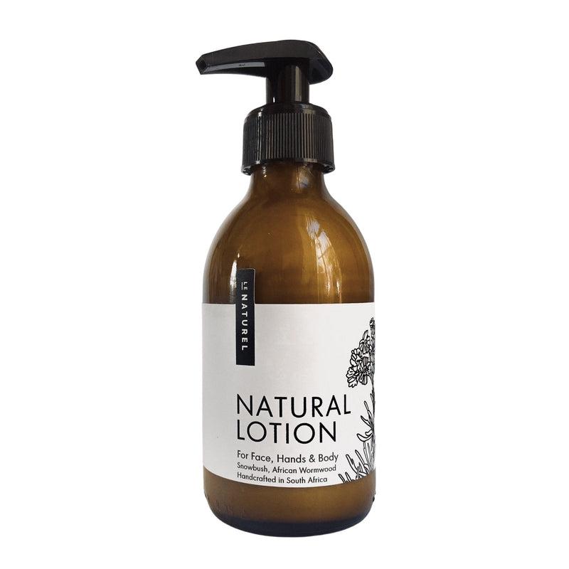 Natural Lotion - For Hands, Face & Body -Cape Snowbush & African Wormwood - (200ml)