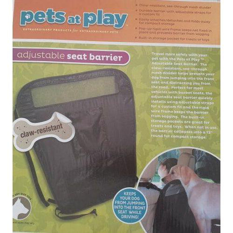 Pet Adjustable Seat Barrier for Cars - Zalemart