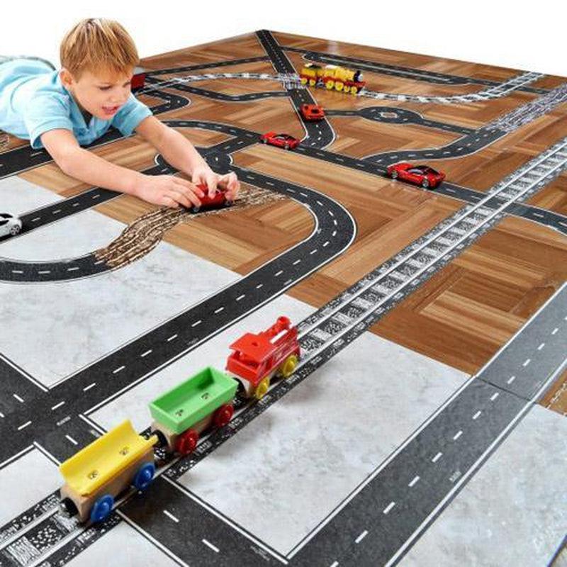 PlayTape - Train Track 2" X 30' - Zalemart