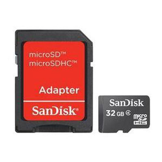 Buy-SanDisk microSDHC 32GB + SD Adapter-Online-in South Africa-on Zalemart