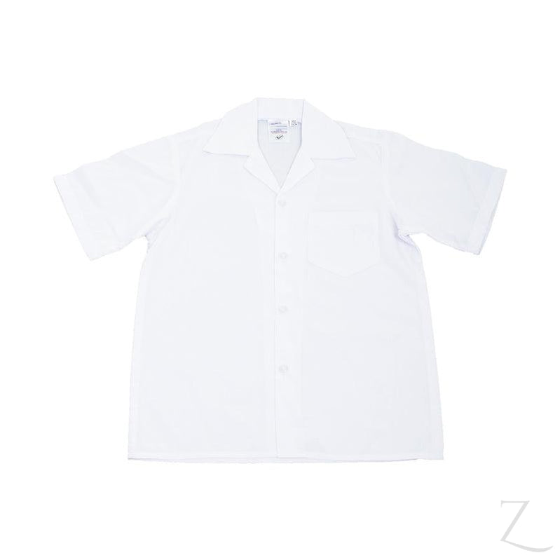 Buy-Shortsleeve Gladneck Shirt - White-Age 5-Online-in South Africa-on Zalemart