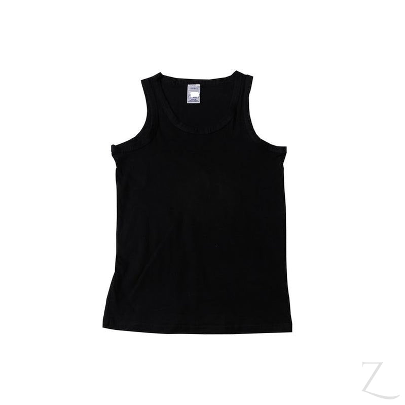 Buy-Sports Vest - Black-Kids Extra Large-Online-in South Africa-on Zalemart