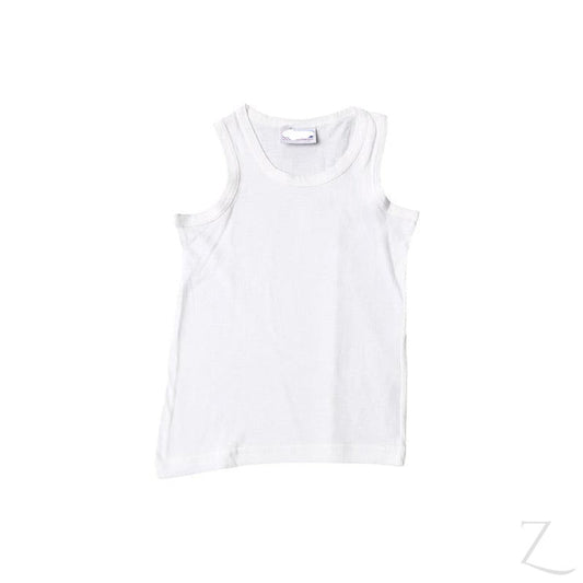 Buy-Sports Vest - White-Kids Small-Online-in South Africa-on Zalemart