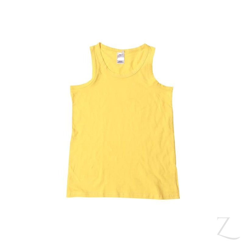 Buy-Sports Vest - Yellow-Kids Extra Large-Online-in South Africa-on Zalemart