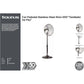 Buy-Taurus Fan Pedestal Stainless Steel 40cm 50W "Ventilador De Peu"-Online-in South Africa-on Zalemart
