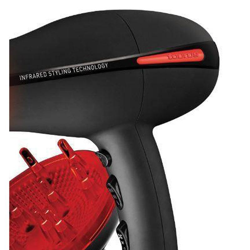 Buy-Taurus Hair Dryer AC Motor Plastic Black 2200W "Infrared"-Online-in South Africa-on Zalemart