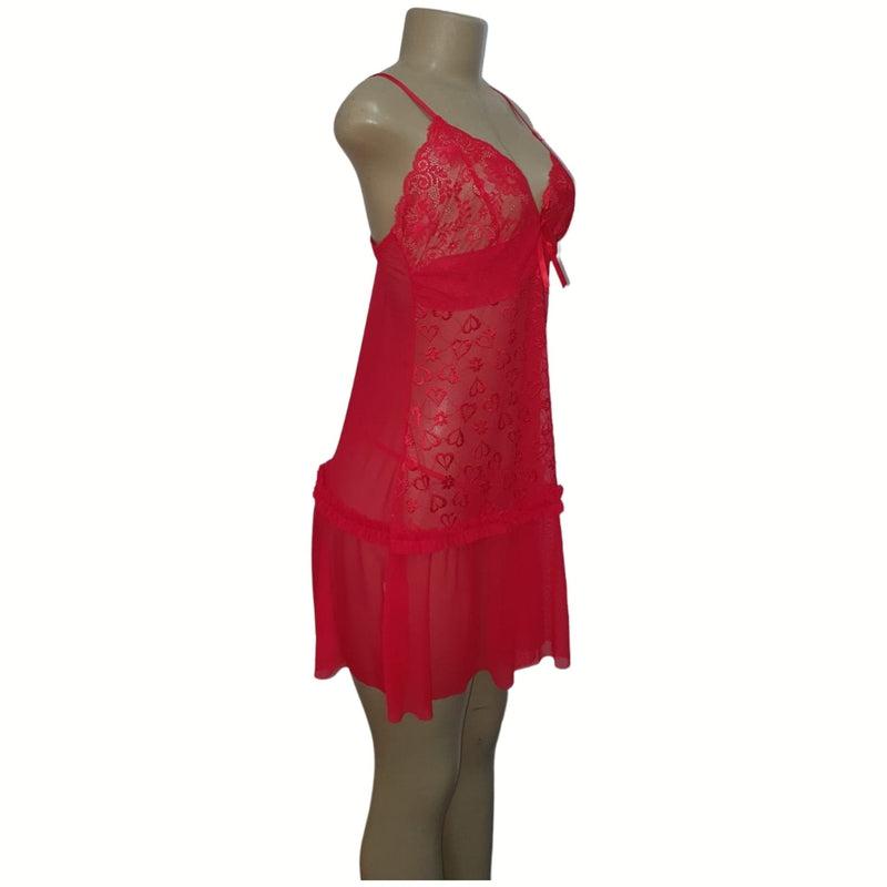 Buy-Women's Lace Chemise and G-String Set-Online-in South Africa-on Zalemart
