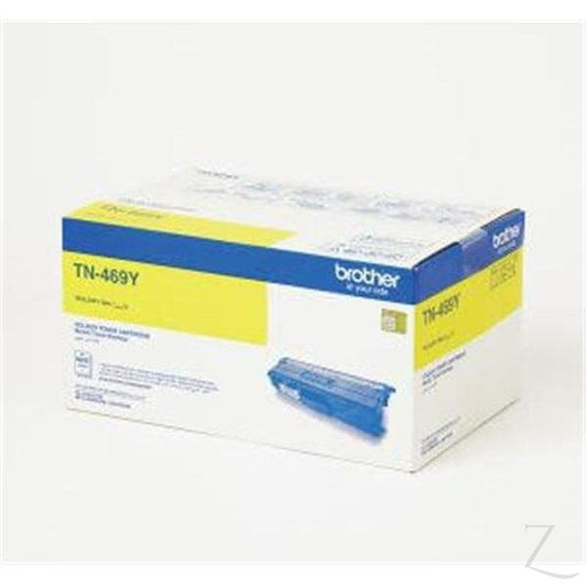 Brother High Yield Yellow Toner Cartridge for HLL8360CDW/ MFCL8690CDW/ MFCL9570CDW | TN469-Y