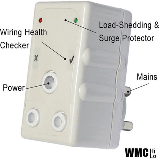 Wonder Mains Combo (WMC) HiLo True Load Shedding & Surge Protector