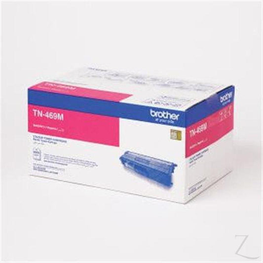 Brother High Yield Magenta Toner Cartridge for HLL8360CDW/ MFCL8690CDW/ MFCL9570CDW | TN469-M