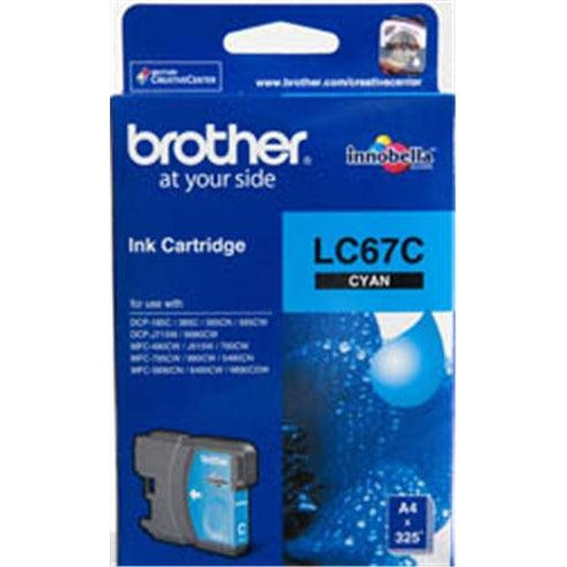 Brother Ink Cartridge for DCP385C/ MFC490CW/ MFC795CW/ MFC990CW/ DCP6690CW/ MFC6490CW - Cyan
